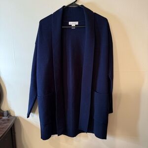 Christopher & Banks Navy Cardigan